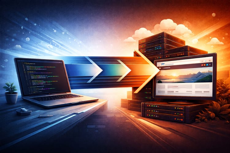 The Solo Coder Workflow: Local Coding, External Repos, and Simple Server Deployments