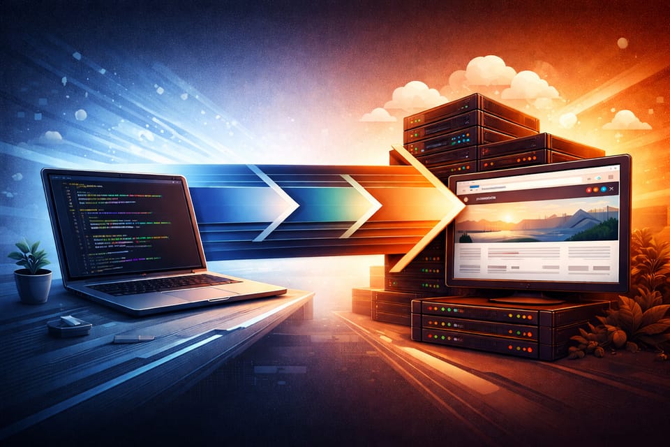 The Solo Coder Workflow: Local Coding, External Repos, and Simple Server Deployments
